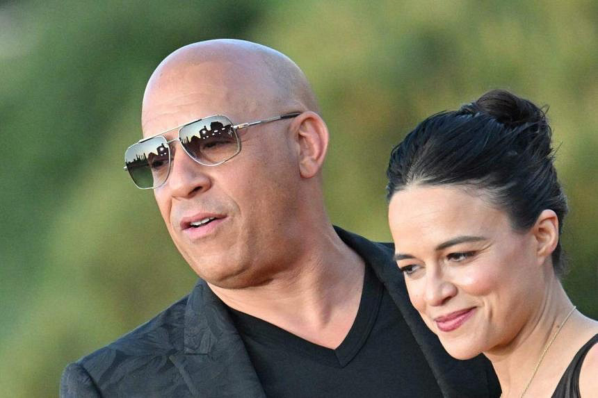 Vin Diesel Girlfriend Michelle Rodriguez