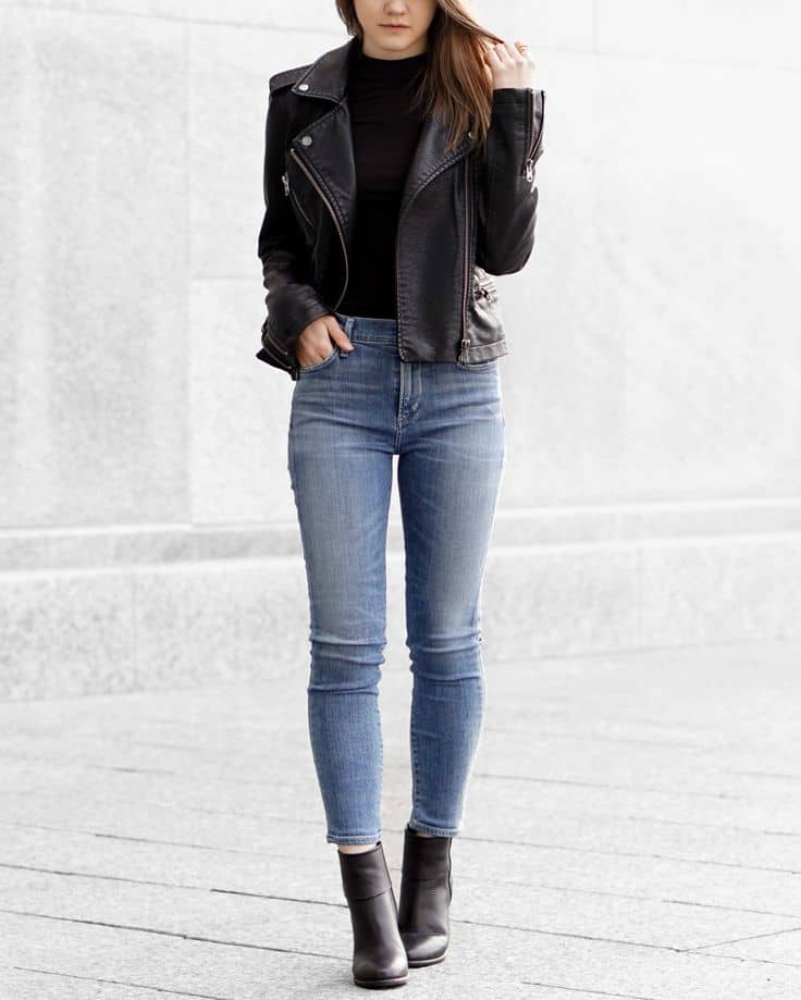 Jackets that go well with skinny jeans