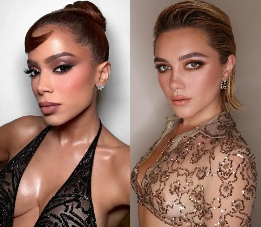 Makeup with Pumpkin Spice