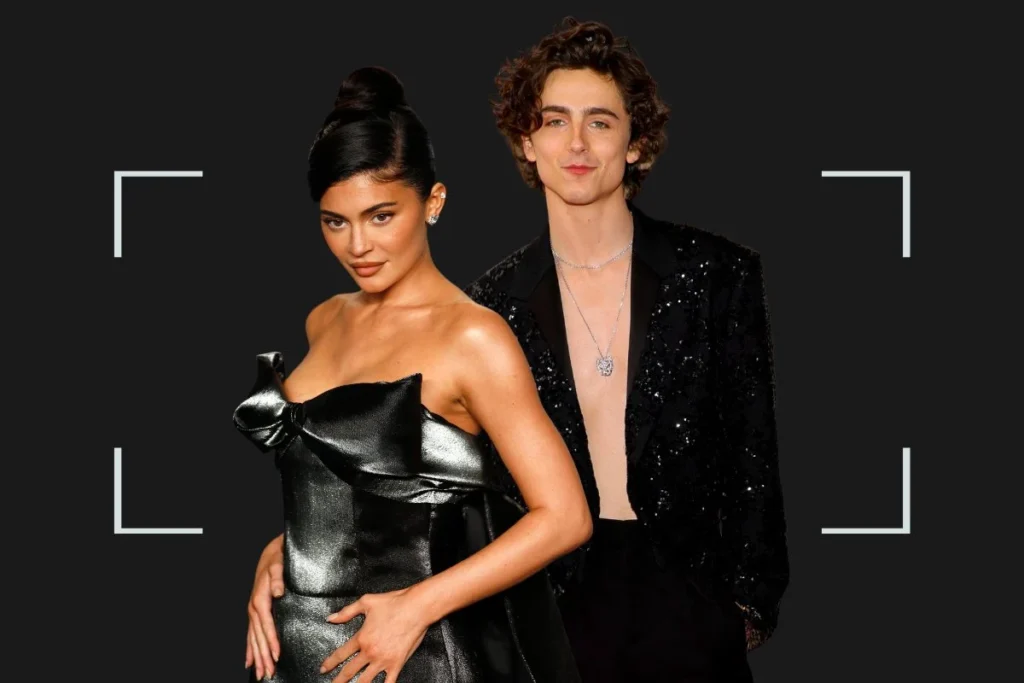 Kylie Jenner and Timothée Chalamet