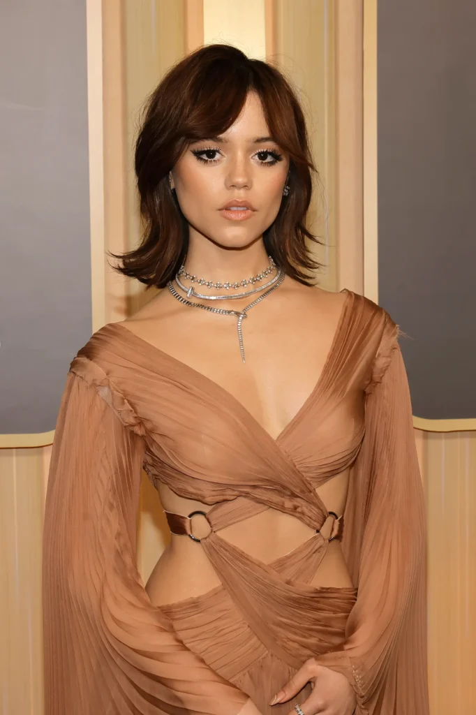 10. Jenna Ortega The Layered Shag
