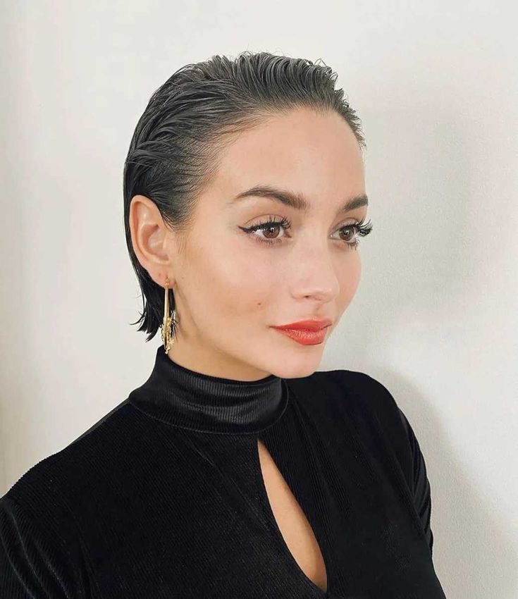 Slicked Back Bob