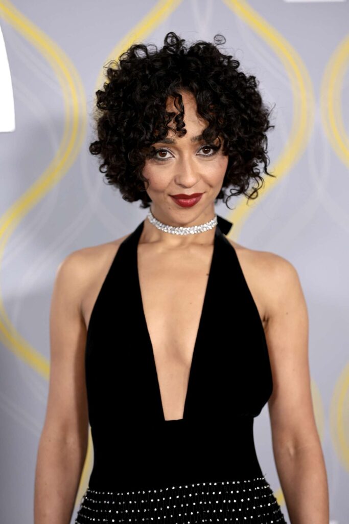 Ruth Negga Soft, Circular Curly Cut