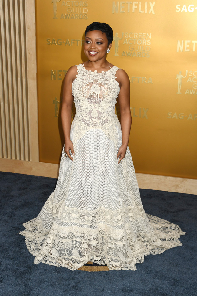 Quinta Brunson in Dior