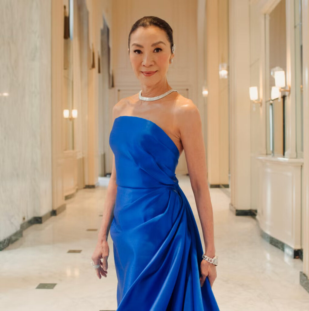 Michelle Yeoh in Balenciaga