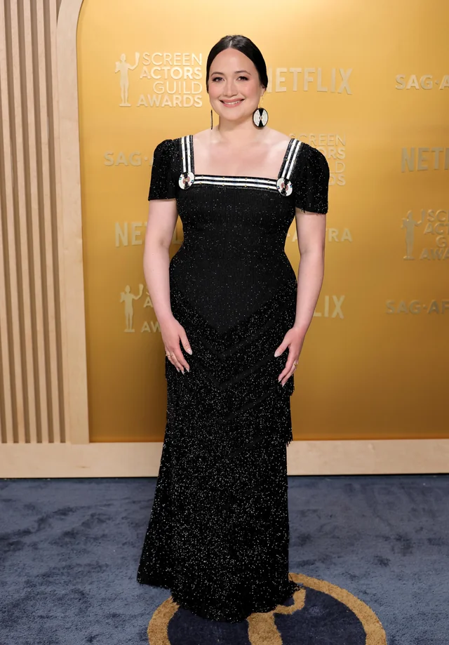 Lily Gladstone in Gucci