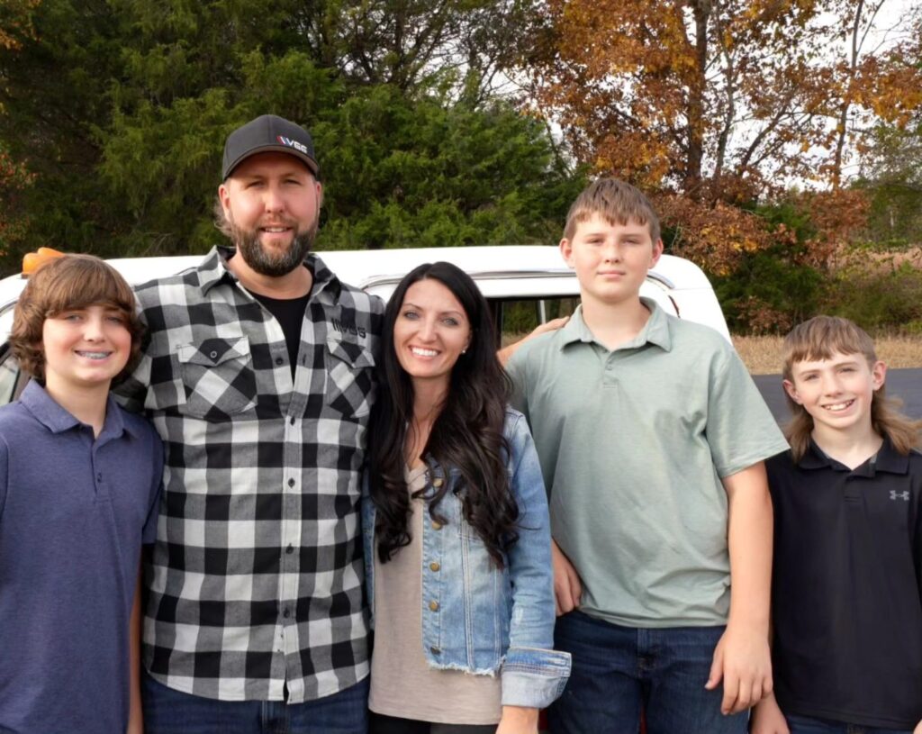Derek Bieri Wife and Children