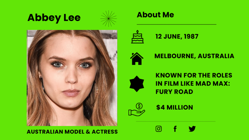 Who is Abbey Lee?