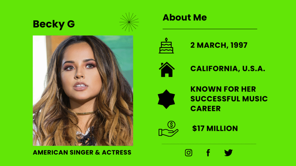 Who is Becky G?
