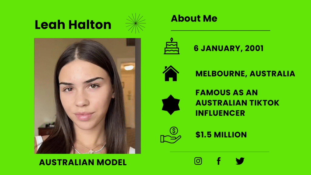 Who Is Leah Halton?