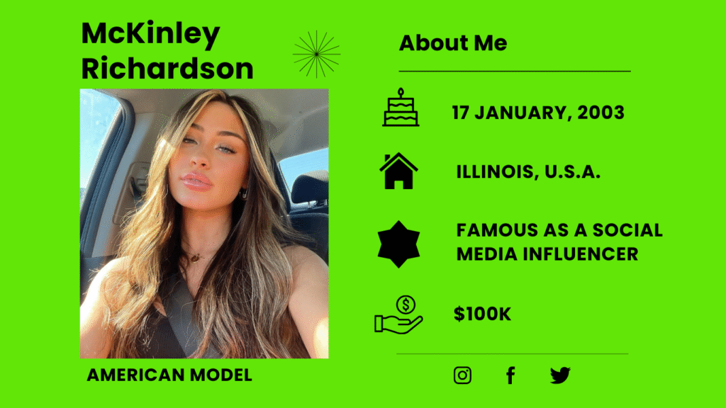 Who Is McKinley Richardson?