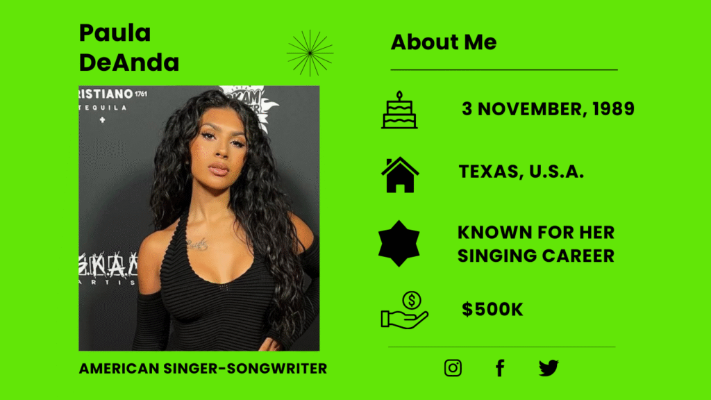 Who is Paula DeAnda?