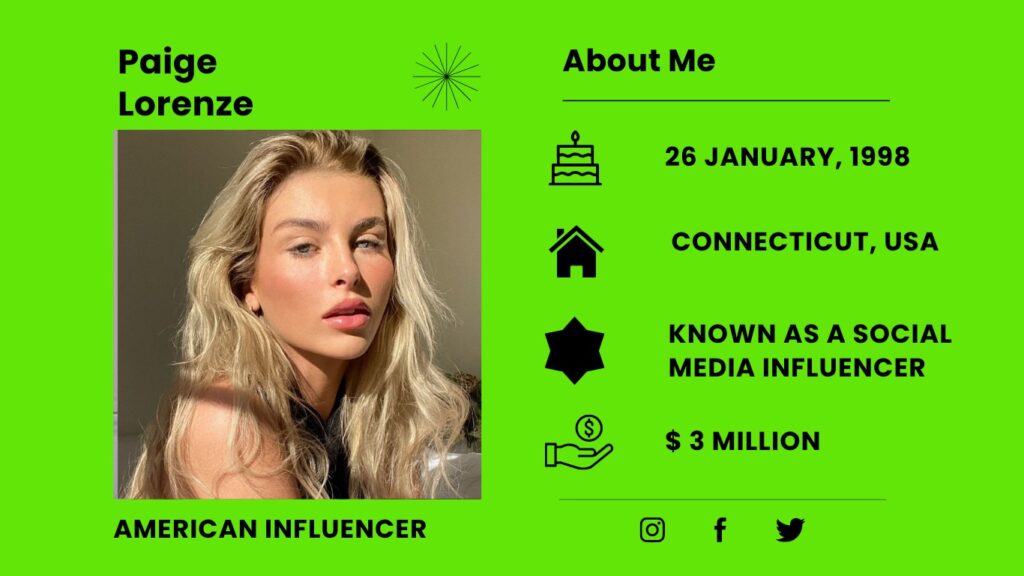 Who is Paige Lorenze?