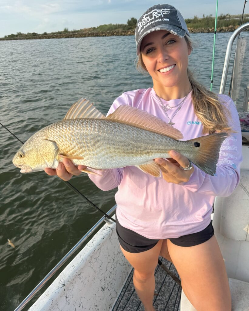 Katherine Salom Passion for Fishing