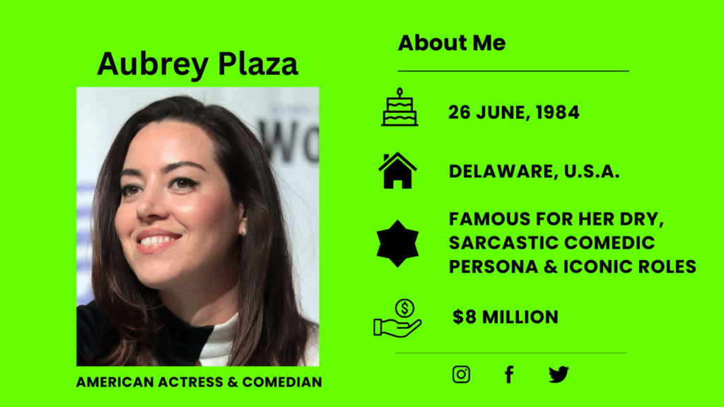 Who is Aubrey Plaza?