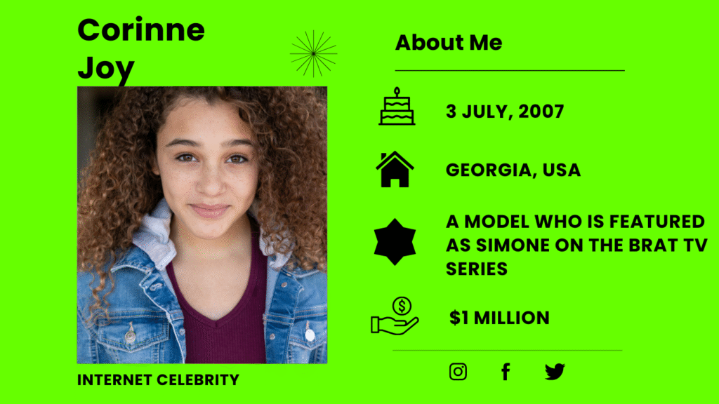 Who is Corinne Joy?