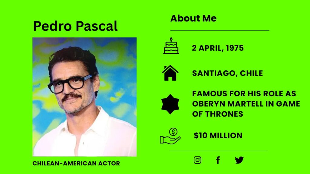 Who is Pedro Pascal?