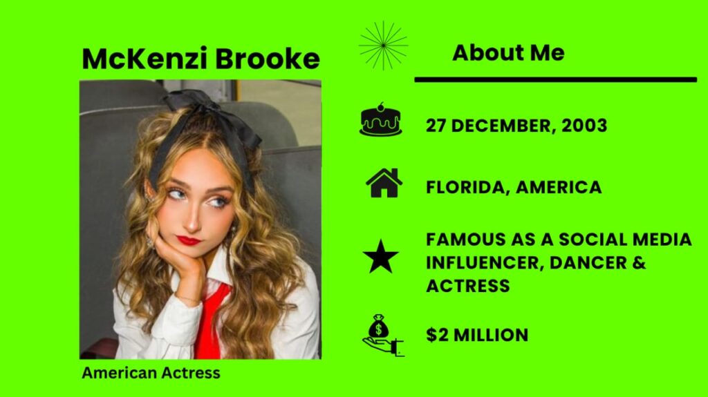 Who is McKenzi Brooke?