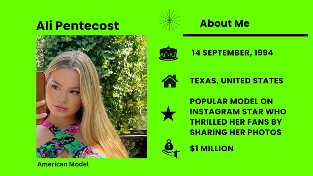 Who is Ali Pentecost?