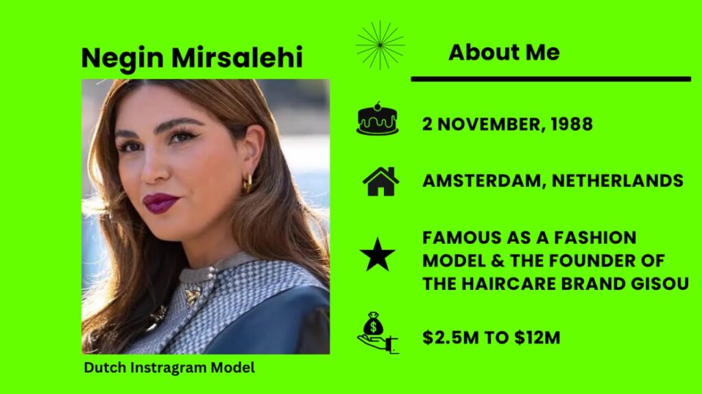 Who is Negin Mirsalehi?