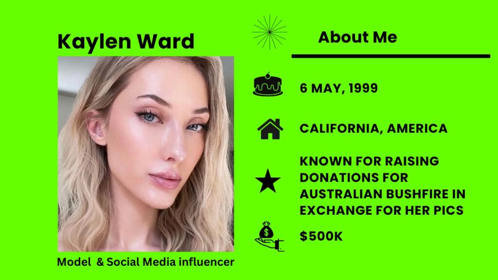 Who is Kaylen Ward?