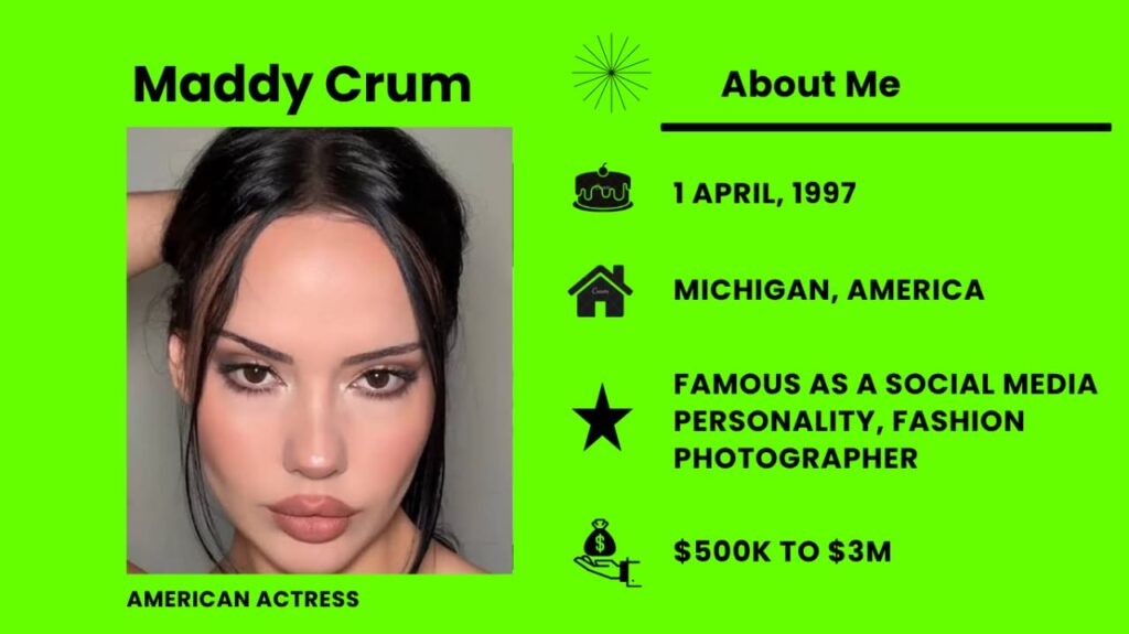 Who is Maddy Crum?