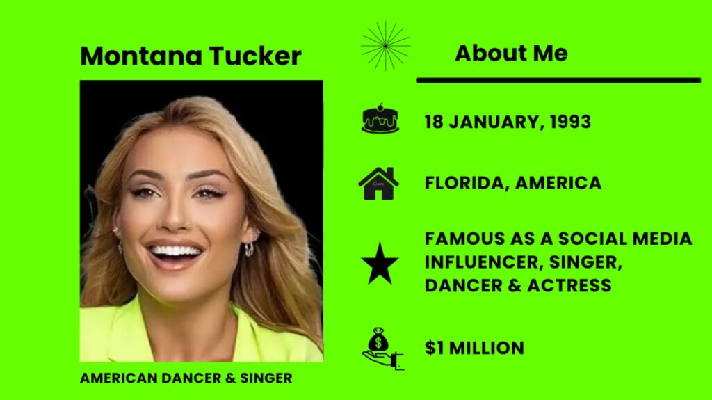 Montana Tucker Net Worth, Wiki, Height, Age, Family, Husband and Career Who is Montana Tucker?