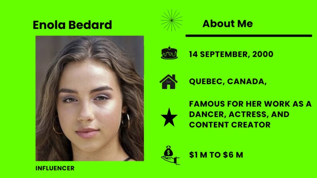 Enola Bedard Net Worth, Wiki, Height, Age, Family, Husband and Career Who is Enola Bedard?