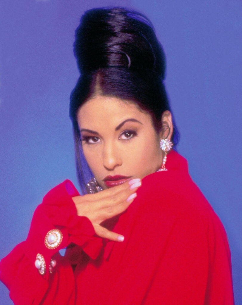 Selena was a fashion innovator who designed many of her own stage outfits.