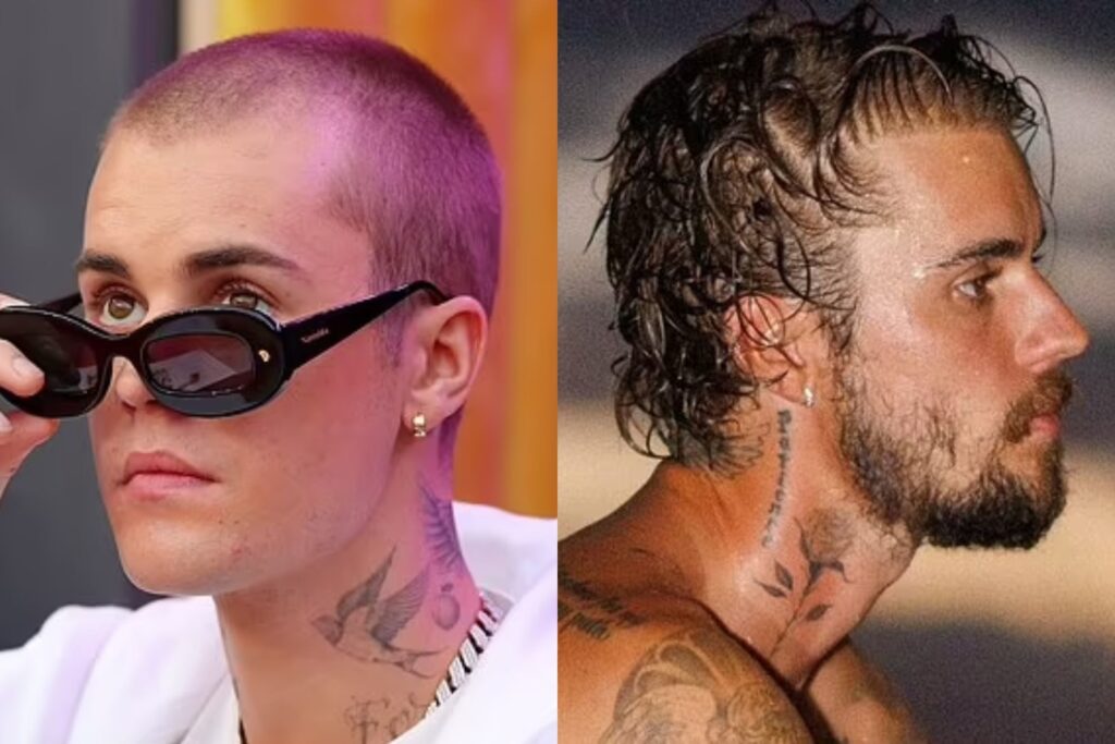 Justin Bieber Before and After Hair 