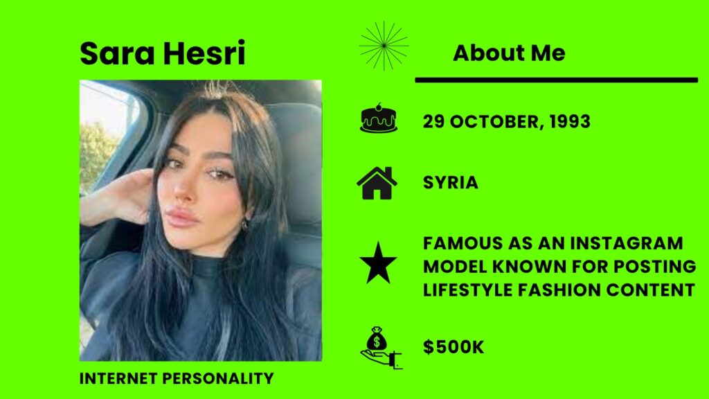 Who is Sara Hesri?