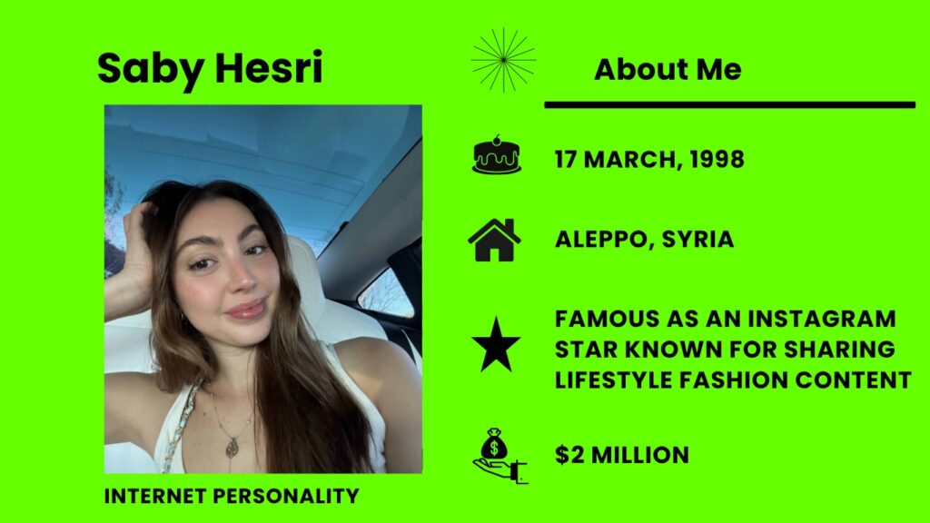 Saby Hesri Net Worth, Height, Age, Family, Boyfriend and Career Who is Saby Hesri?