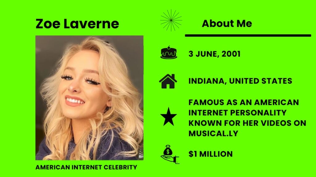 Zoe Laverne is an American social media personality, content creator, and influencer.