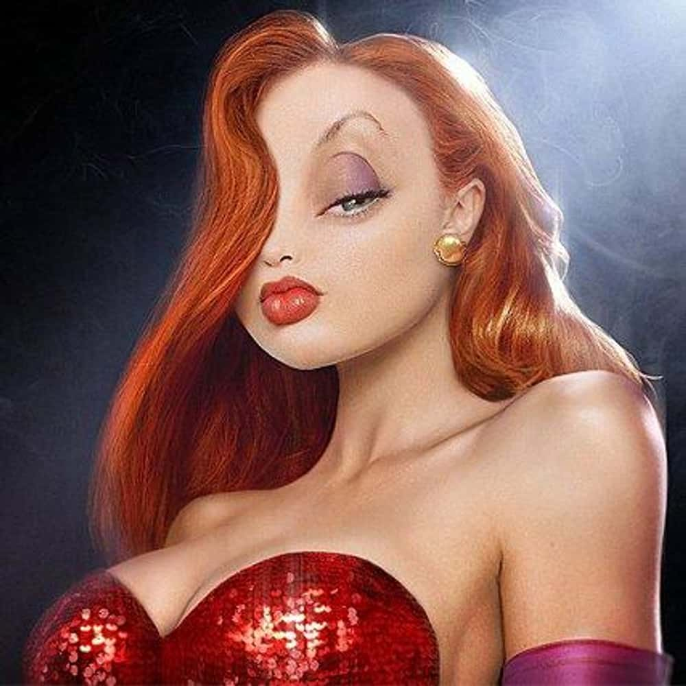 The Hottest Cartoon Females Characters of All Time Jessica Rabbit