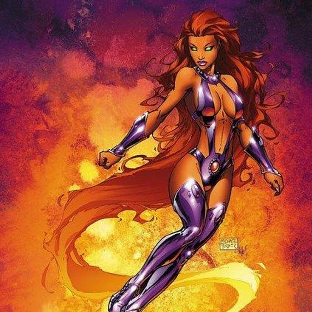 The Hottest Cartoon Females Characters of All Time Starfire