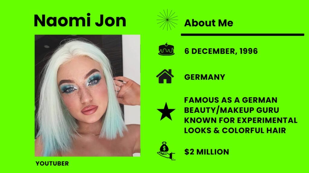 Naomi Jon Net Worth, Wiki, Height, Age, Family, Boyfriend and Career Naomi Jon also known as Jonzeck, is a German person on TikTok, a model.