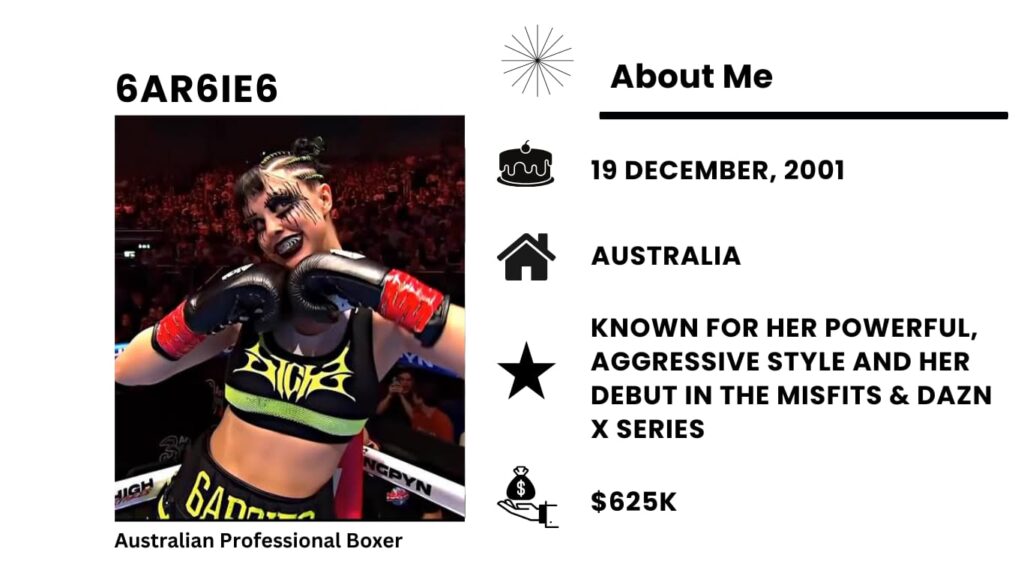 6ar6ie6 Net Worth, Wiki, Height, Age, Family, Boyfriend and Career 6ar6ie6 also called Barbie Three Six, has turned into a TikTok star and a big name on social media.