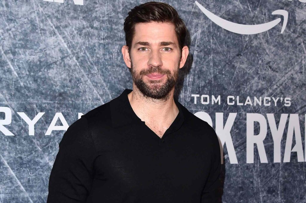 John Krasinski Net Worth, Wife, Wiki, Age, Height, Parents, Movies and Career John Krasinski made his first legit film debut as Daddy Warbucks in a sixth-grade faculty manufacturing of Annie.