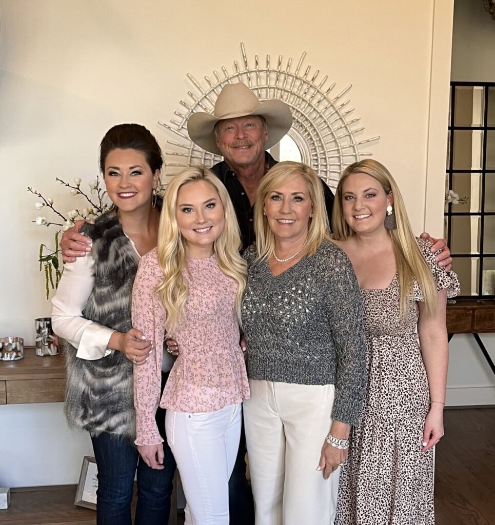 The couple has three daughters: