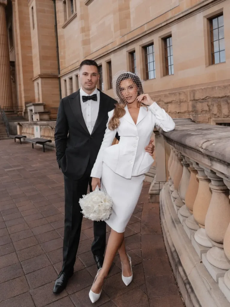 Ashleigh Menin is married to Chad Hazouri and regularly shares memorable moments from their relationship with followers on social media.